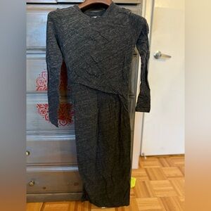 IRO Charcoal Long Sleeve Dress